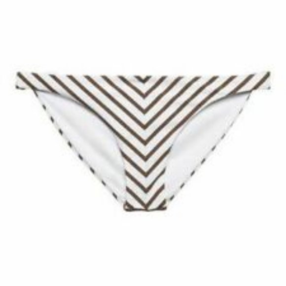 Vitamin A Swimwear Tulum Bottom in Marin Stripe L - Picture 1 of 10